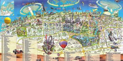 3 डी मानचित्र के दुबई