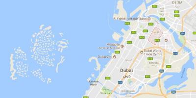 Karama दुबई मानचित्र