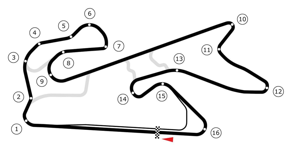 नक्शे के दुबई autodrome