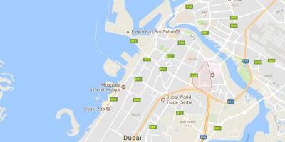 नक्शे के Oud Metha दुबई