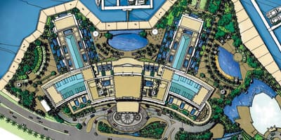 नक्शे के Palazzo वर्साचे दुबई